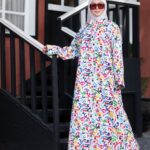 موديل نجوم من KENZA Fashion - نقشة ملوّنة